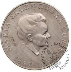 100 złotych Curie-Skłodowska - profil